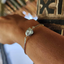 Load image into Gallery viewer, READY TO SHIP Fiji Saltwater Keshi Pearl Box Chain Bracelet in 925 Sterling Silver - FJD$ - Adorn Pacific - All Products
