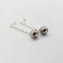 Load image into Gallery viewer, READY TO SHIP - Saltwater Pearl Stud Drop Earrings - 925 Sterling Silver FJD$ - Adorn Pacific - Earrings
