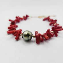 Load image into Gallery viewer, CONTACT US TO RECREATE THIS SOLD OUT STYLE Civa Fiji Pearl Red Coral Bracelet - FJD$ - Adorn Pacific - All Products
