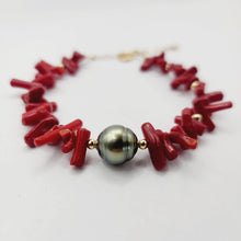Load image into Gallery viewer, CONTACT US TO RECREATE THIS SOLD OUT STYLE Civa Fiji Pearl Red Coral Bracelet - FJD$ - Adorn Pacific - All Products
