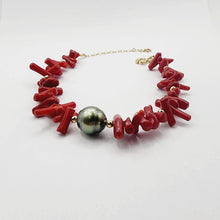 Load image into Gallery viewer, CONTACT US TO RECREATE THIS SOLD OUT STYLE Civa Fiji Pearl Red Coral Bracelet - FJD$ - Adorn Pacific - All Products
