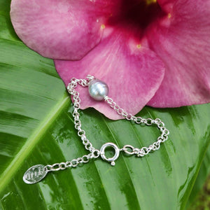 READY TO SHIP Civa Fiji Saltwater Pearl Bracelet - 925 Sterling Silver FJD$ - Adorn Pacific - All Products