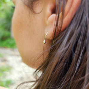 READY TO SHIP - Contemporary Solid Gold Earrings - Solid 9k Gold FJD$ - Adorn Pacific - Earrings