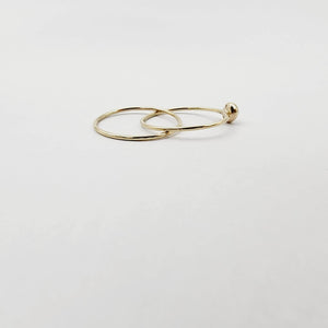 READY TO SHIP - Contemporary Solid Gold Ring - Solid 9k Gold FJD$ - Adorn Pacific - All Products