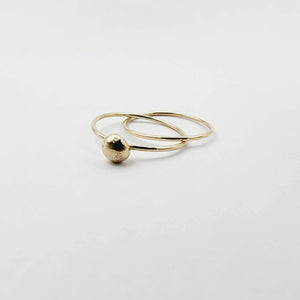 READY TO SHIP - Contemporary Solid Gold Ring - Solid 9k Gold FJD$ - Adorn Pacific - All Products