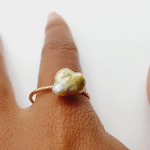 Load image into Gallery viewer, READY TO SHIP - Fiji Keshi Pearl Ring - 14k Gold Fill FJD$ - Adorn Pacific - Rings
