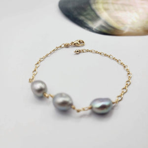 READY TO SHIP Freshwater Pearl Bracelet - 14k Gold Fill FJD$ - Adorn Pacific - All Products