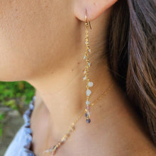 Load image into Gallery viewer, READY TO SHIP - Glass Bead Waterfall Drop Earrings - 14k Gold Fill FJD$ - Adorn Pacific - Earrings
