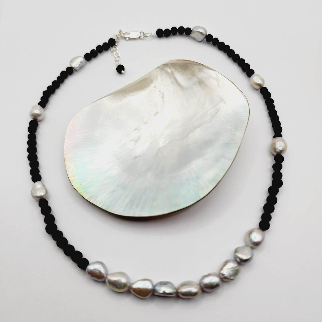 Sterling silver lava hot sale stone necklace