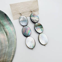 Load image into Gallery viewer, CONTACT US TO RECREATE THIS SOLD OUT STYLE Mother of Pearl Stud Earrings - 925 Sterling Silver FJD$ - Adorn Pacific - Earrings
