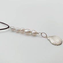 Load image into Gallery viewer, CONTACT US TO RECREATE THIS SOLD OUT STYLE Pearl &amp; Mermaid Shell Charm Necklace - FJD$ - Adorn Pacific - All Products
